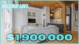 Gold Standard Toronto Loft Tour| CORNER UNIT| Toronto Loft for Sale