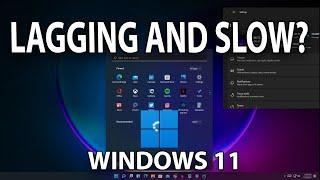 How To Fix Windows 11 Lagging and Slow Problem [ Error Quick Fix]