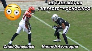 Chad Ochocinco Vs Nnamdi Asomugha  HE PRESSED OCHOCINCO!  (WR vs CB) 2009