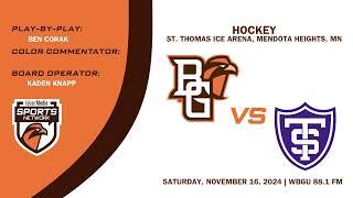 BGSU Hockey vs St Thomas Falcon Media Sports Network (Nov. 16, 2024)