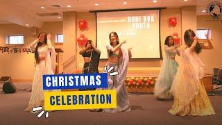 Ghankiyo Nepali Christian Dance||Alisha/Anuska/Simran/Prashamsa/Soneya|| ROHIRVA Christmas2023