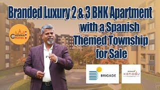 Branded luxury 2 & 3 bhk Apartment with a Spanish Themed Township for Sale at Mogappair, Chennai