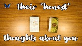 ️‍️‍🩹 THEIR *HONEST* THOUGHTS ABOUT YOU  *pick a card* Timeless Tarot Reading 