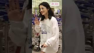 Radhika Madan spotted at airprot