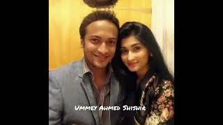 Ummey Ahmed Shishir ️️Shakib Al Hasan's Wife