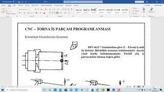 1) CNC TORNA GİRİŞ VE KONTROL PANELİ DÜĞMELERİ