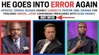 Apostle Joshua Selman Responds to Pastor Abel Damina | Elon Musk vs Pastors