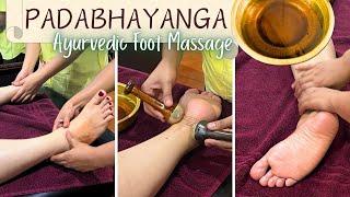 PADABHAYANGA foot massage: Benefits, Procedure, Kansa Wand  | Ayurvedic treatment for heel pain