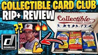 Collectible Card Club Rip and Review | Month #3 Vintage Baseball Platinum Repack Box