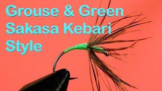 Tying Soft Hackle Wet Flies: Grouse & Green Tied Sakasa Kebari Style