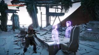 Horizon Zero Dawn - Maker's End: Elisabet Sobeck & Ted Faro Meetings In 2064 Hologram Sequences PS4