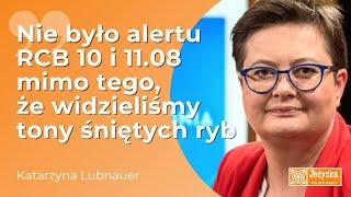 Katarzyna Lubnauer: Ministerstwo Klimatu i Środowiska nie zauważyło katastrofy w Odrze