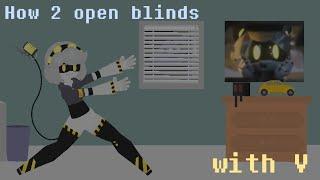 How 2 open blinds with Serial designation V (A murder drones animation)