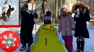 Why is there snowman YELLOW????? Snowman tutorial gone wrong…….