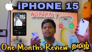I phone 15 One month review tamil | I phone 15 review | solurathakelu
