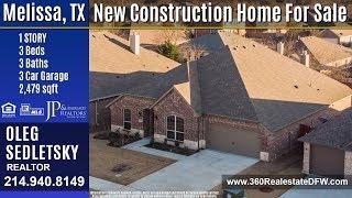 Melissa, TX New Construction Home Floor plan. Want to buy? Call Oleg Sedletsky Realtor today!