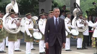 Najib Razak : State Welcoming Ceremony For President  Barack Obama, Parliament