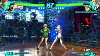 Persona 4 Arena Ultimax Chie Satonaka Arcade Mode