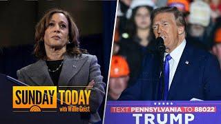 Harris and Trump trade blows in battleground states