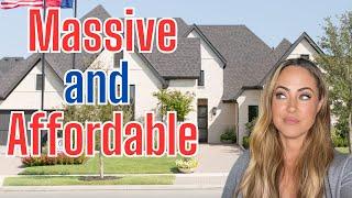 Massive North Dallas TX New Construction Homes starting in the $600000's- Prosper TX and Celina TX