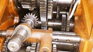 TOS TRENCIN Manual Lathe Machine Gear Box  Repair