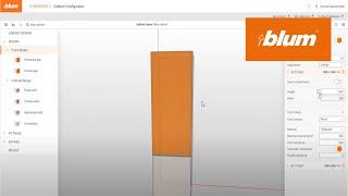 Cabinet Configurator – How do I plan an open compartment without a back panel? | Blum