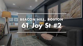 Apartment Tour in Boston | Furnished Apartment Rental in Beacon Hill