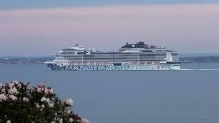 Relax with ships on Øresund nr. 1 - Five-minute coffee break