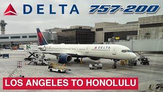 Trip Report Delta Air Lines Boeing 757-200 Los Angeles (LAX) - Honolulu (HNL) Delta Main Cabin