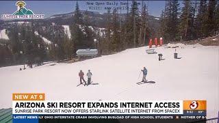 Arizona ski resort expands internet access