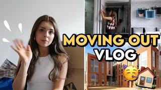 UNI MOVING WEEK VLOG | the end of first year, getting out of student halls and into my new home