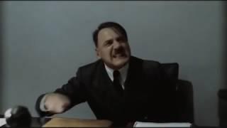 Hitler is informed scene he looks like a zombie