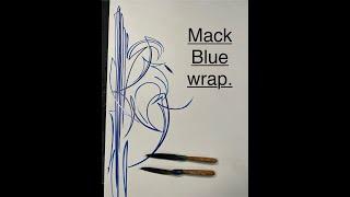 Mack blue wrap pinstriping brush compared to the green wrap touch up brush. Which one is better?