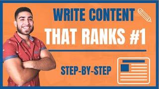 SEO Content Writing: How I Write Content & Blogs That Ranks #1 on Google (Content SEO Strategy 2023)