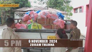 DD News Mizoram - Zoram Thlirna | 6 November 2024 | 5 PM