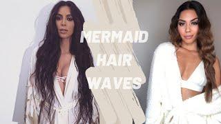 Easy Mermaid Hair Waves - Tutorial