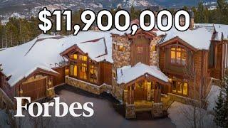 Inside a $11.9 Million Colorado Mountain Home With A Private Ski Run | Forbes