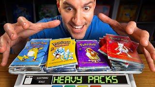 Opening ALL HEAVY Vintage Packs of Pokémon Cards