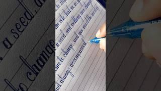 Handwriting fast and beautiful | Normal handwriting practice | #youtubeshorts #calligraphy