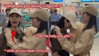 (LingOrm) ORM HELPING LING ADJUST HER SHIRT!|LingOrm trip