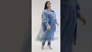 Latest Plus Size Fashion For Curvy Women dress Cecilla Top