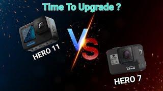 Time to upgrade ? GOPRO HERO 11 VS HERO 7 Black #gopro