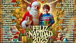 MÚSICA DE NAVIDAD 2025  LOS 50 MEJORES VILLANCICOS NAVIDEÑOS  MÚSICA NAVIDEÑA LATINA