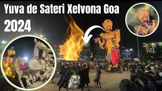 Yuva De Sateri Narkasur Performance at Curchorem Goa 2024 |  All Goa Narkasur Competition 2024