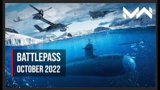 Battlepass October 2022 Modern Warships