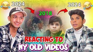 || Reacting To My Old Videos || Shivam Chaudhary ||