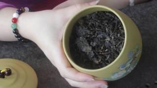 Pu Erh Tea Brewing & Awaken Pu Erh Tea in Yixing Tea Caddy