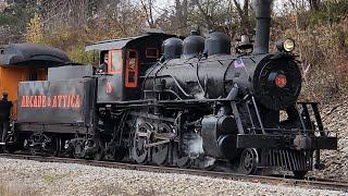 Steam returns to the Arcade & Attica railroad! (Autumn, 2024)