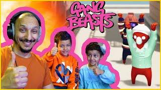 وحوش العصابة | ضحك مع علي وايلاف Gang Beasts