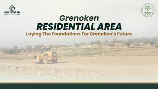  Building the Future: Grenoken Residential Area Foundations! #farmhouse #farmhousedevelopment